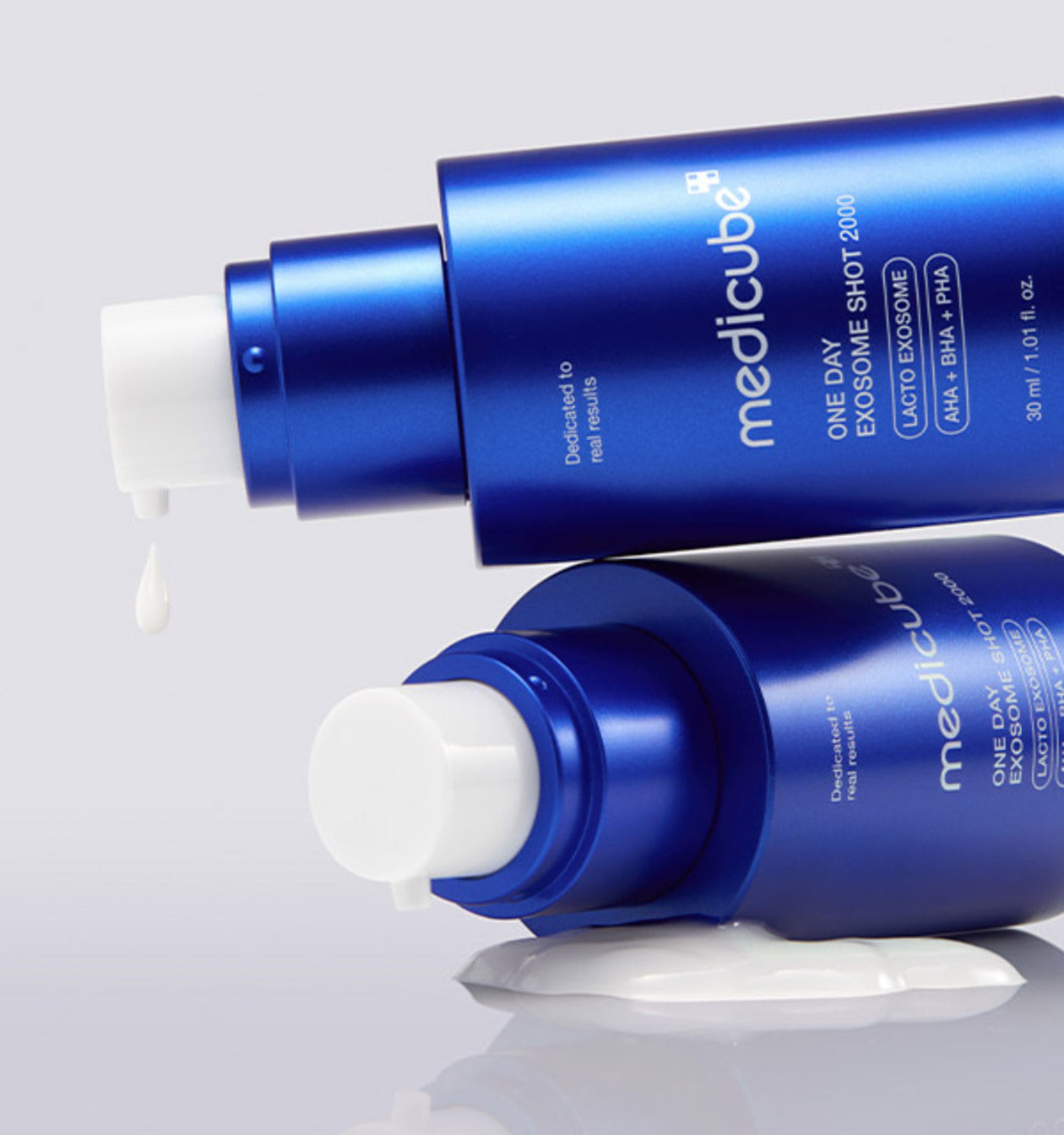 Poras sutraukiantis veido serumas su mikroadatėlėmis "One Day Exosome Shot Pore Ampoule 2000", 30 ml