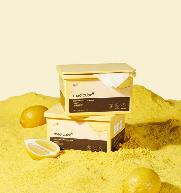 Lakštinių veido kaukių rinkinys "Deep Vita C Daily Quick Mask", 30 vnt.