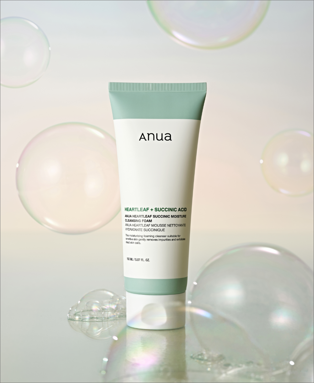 Veido prausiklis "Succinic Moisture Cleansing Foam", 150 ml