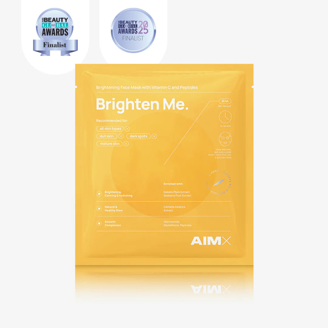 Skaistinamoji lakštinė veido kaukė su vitaminu C "BRIGHTEN ME"