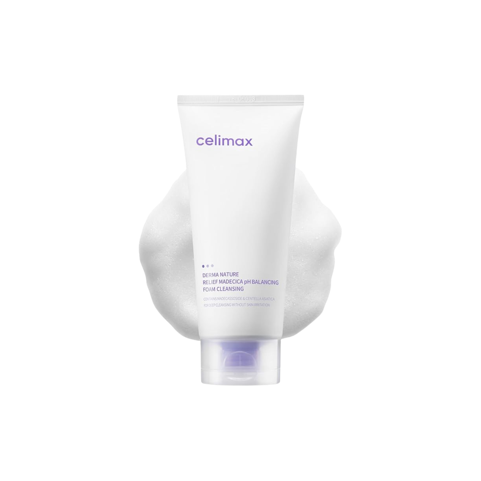 Veido prausimosi putos "Derma Nature Relief Madecica pH Balancing Foam Cleansing", 150 ml