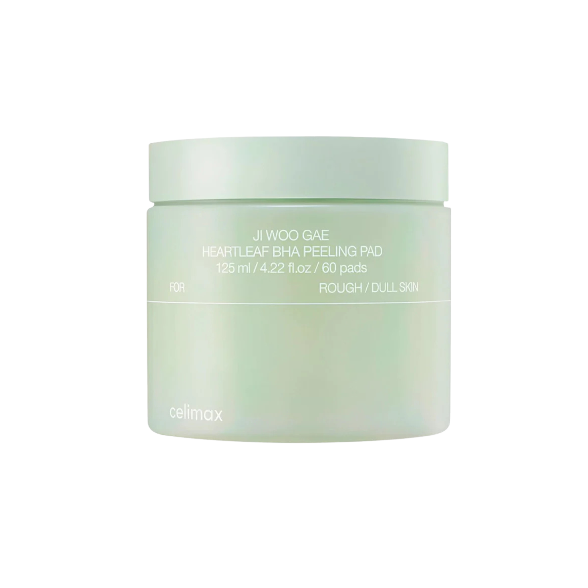 Šveičiamieji toniko padeliai "Ji Woo Gae Heartleaf BHA Peeling Pad", 60 vnt.