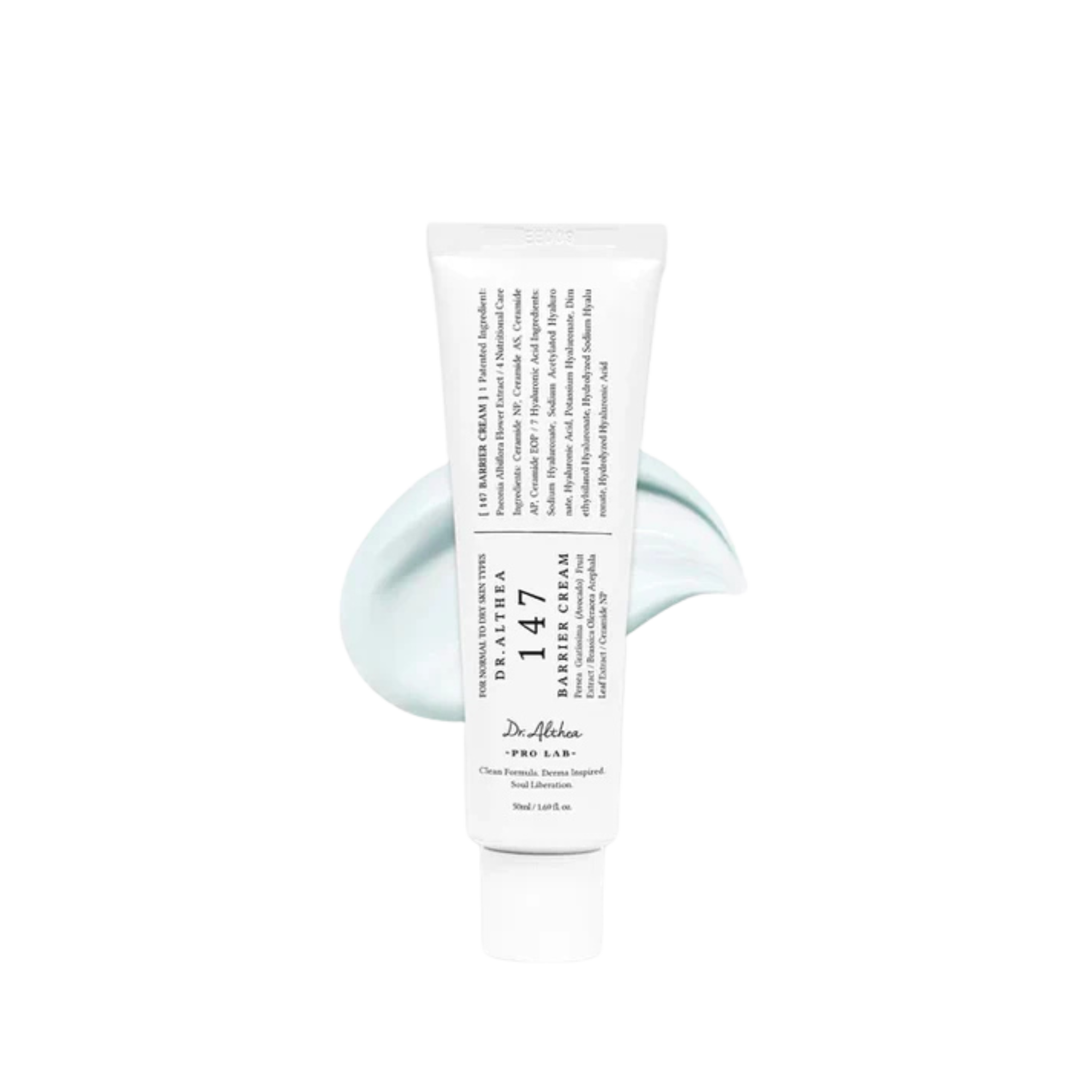 Odos barjerą stiprinantis veido kremas "147 Barrier Cream", 50 ml