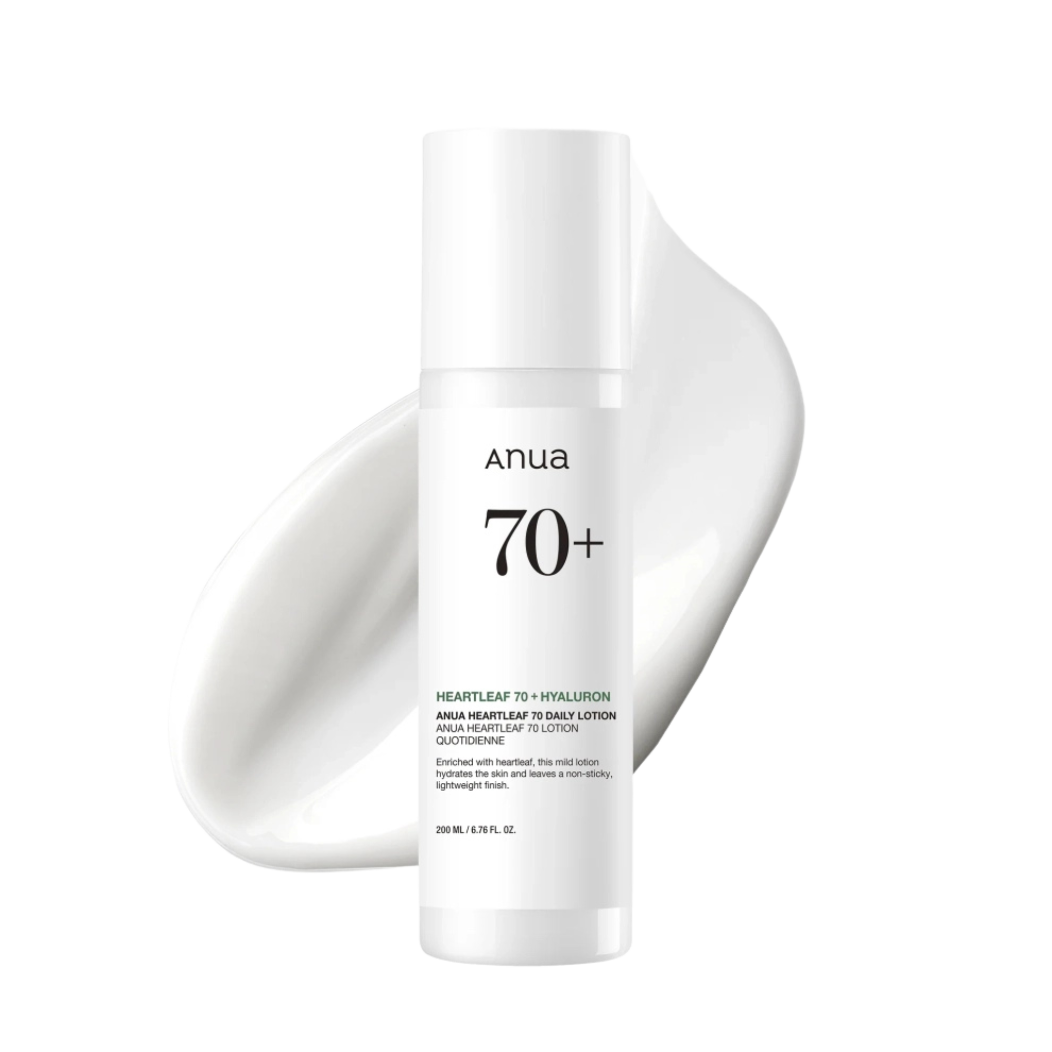 Drėkinamasis losjonas "Heartleaf 70% Daily Lotion", 200 ml