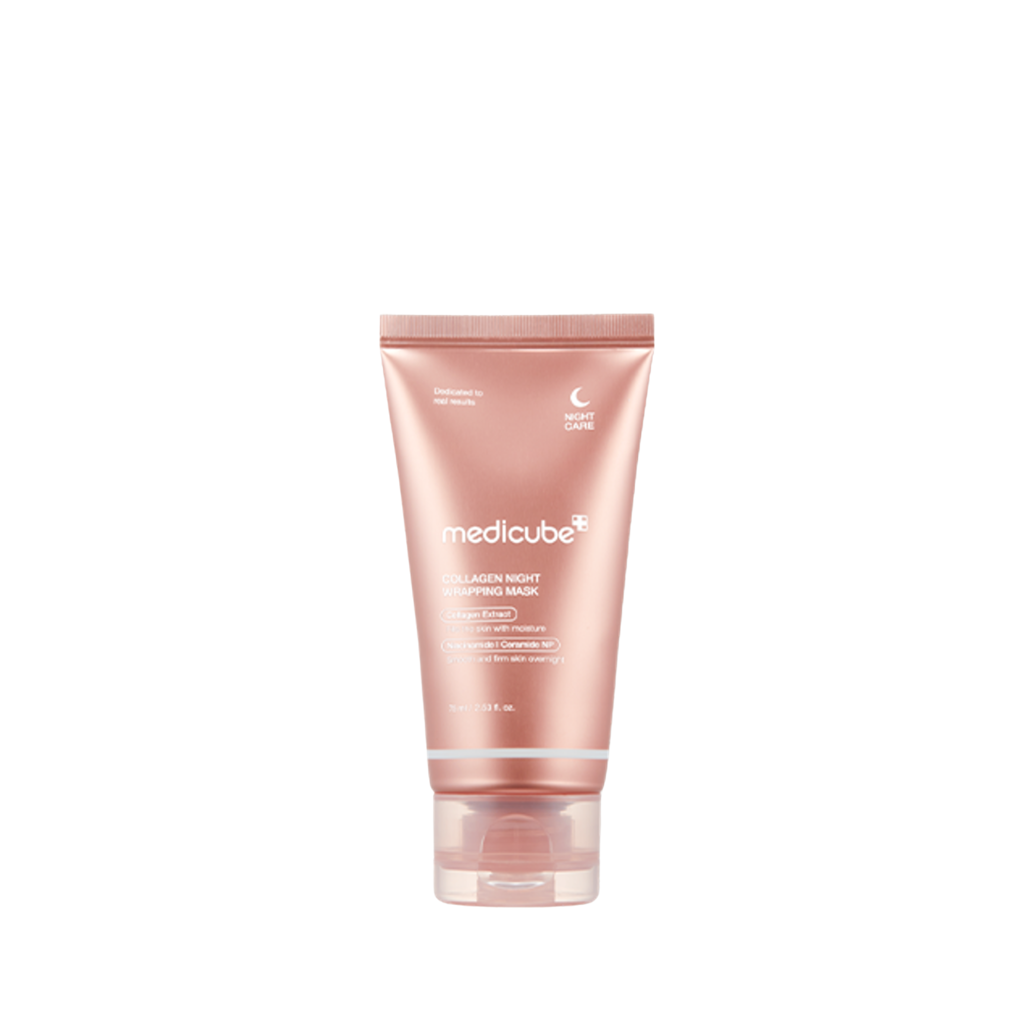 Stangrinamoji naktinė veido kaukė su kolagenu "Collagen Night Wrapping Mask", 75 ml