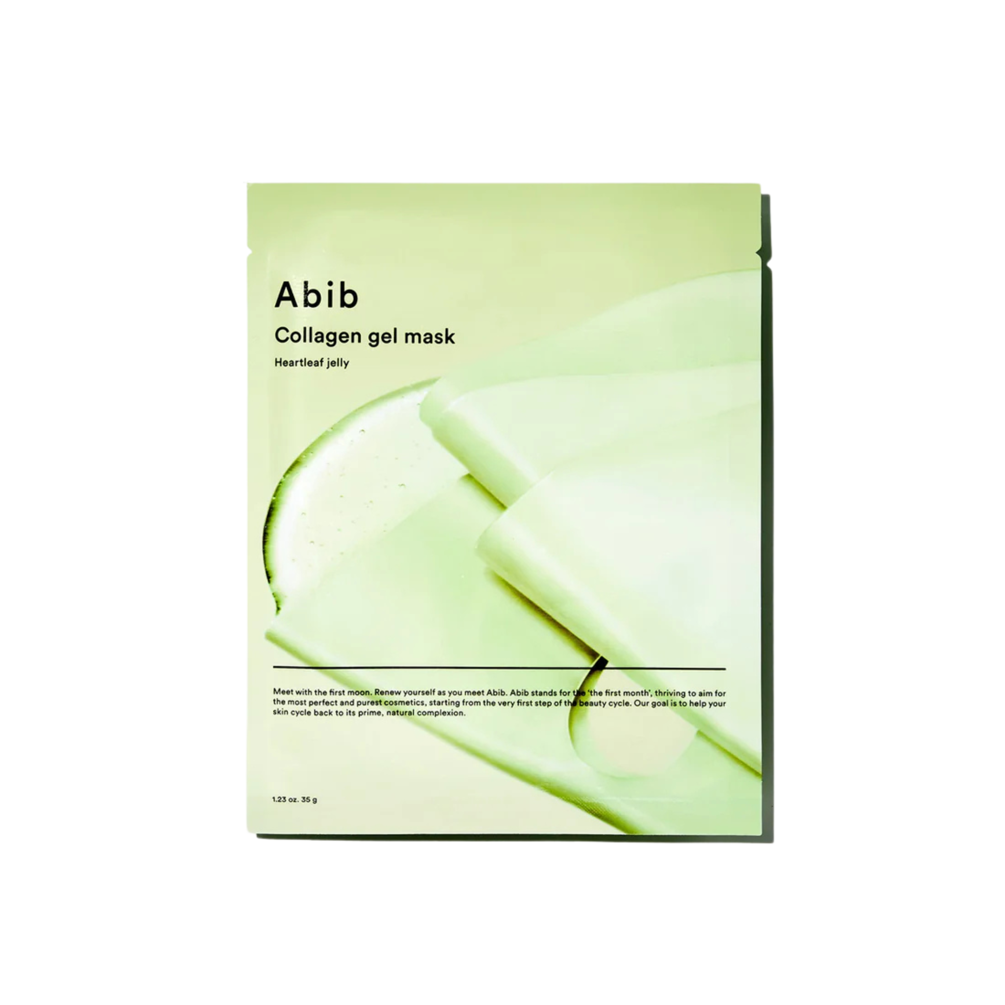 Hidrogelinė veido kaukė "Collagen Gel Mask Heartleaf Jelly"