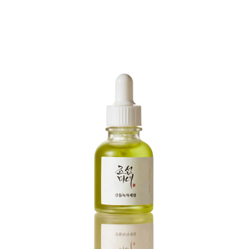Raminamasis veido serumas su žaliosios arbatos ekstraktu ir pantenoliu "Calming Serum Green Tea + Panthenol", 30 ml