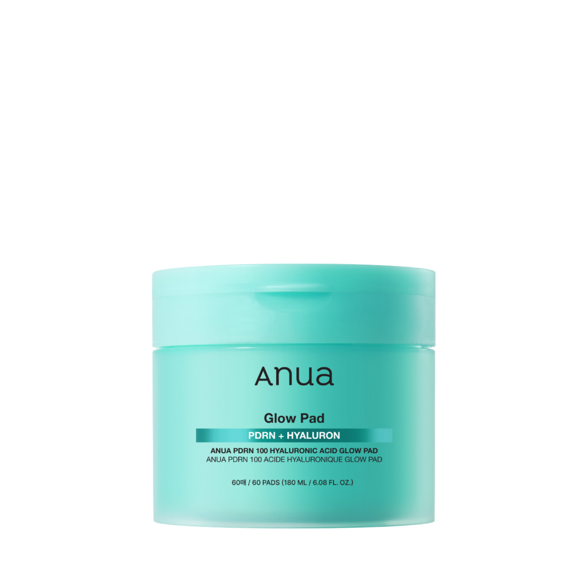 Drėkinamieji veido toniko padeliai "PDRN 100 Hyaluronic Acid Glow Pad", 60 vnt.