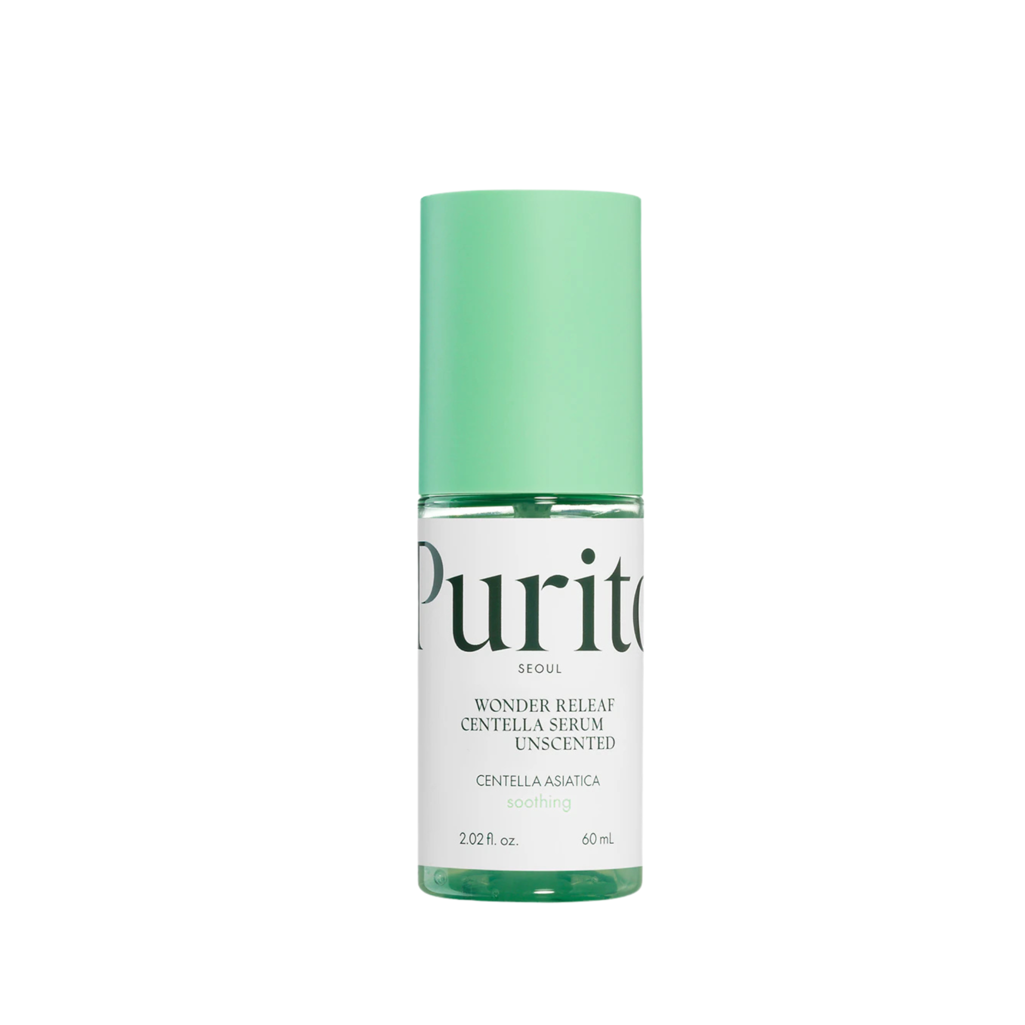 Bekvapis veido serumas su azijinės centelės ekstraktu "Wonder Relief Centella Serum Unscented", 60 ml