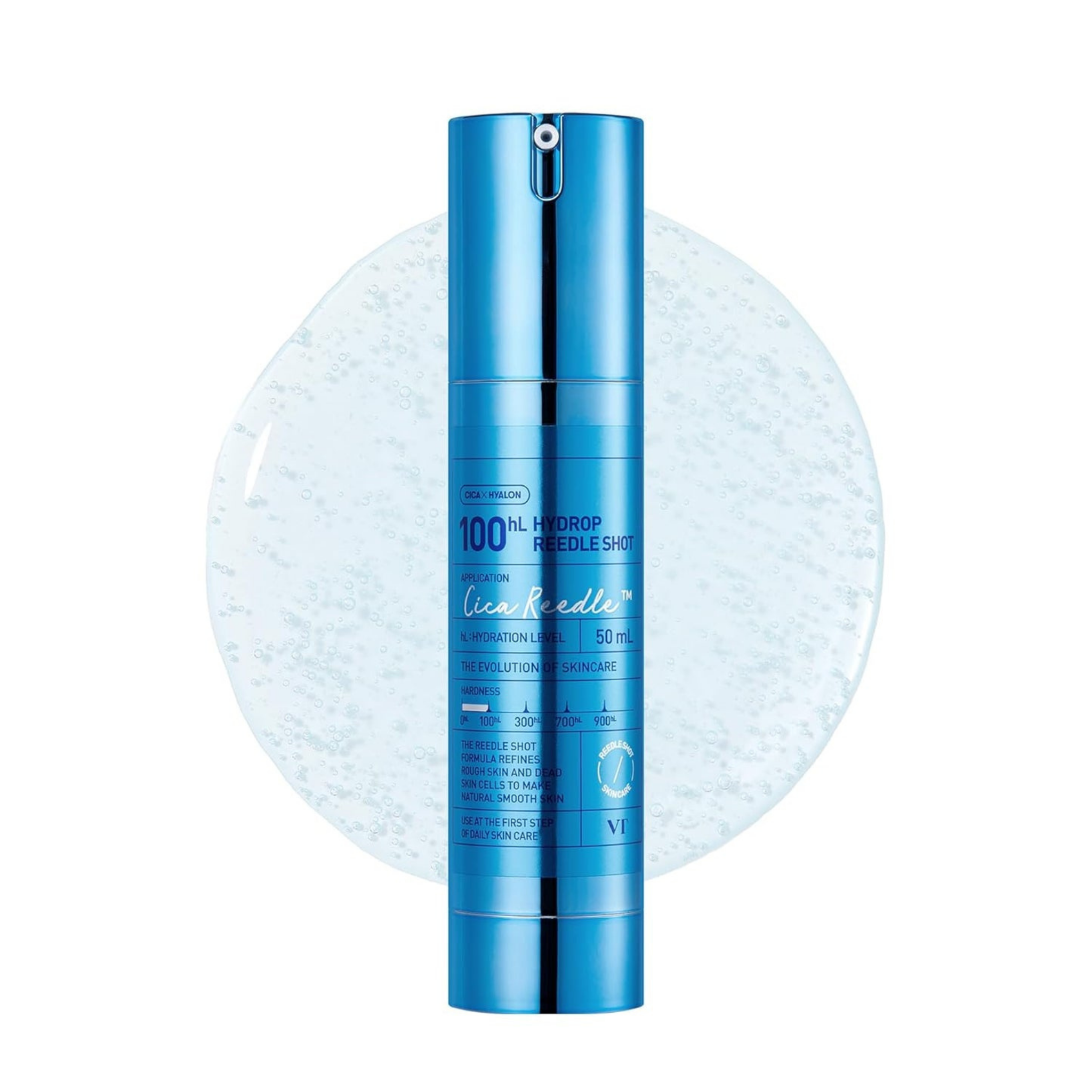 Mikroadatinė aktyvaus veikimo ampulė "Hydrop Reedle Shot 100", 50 ml