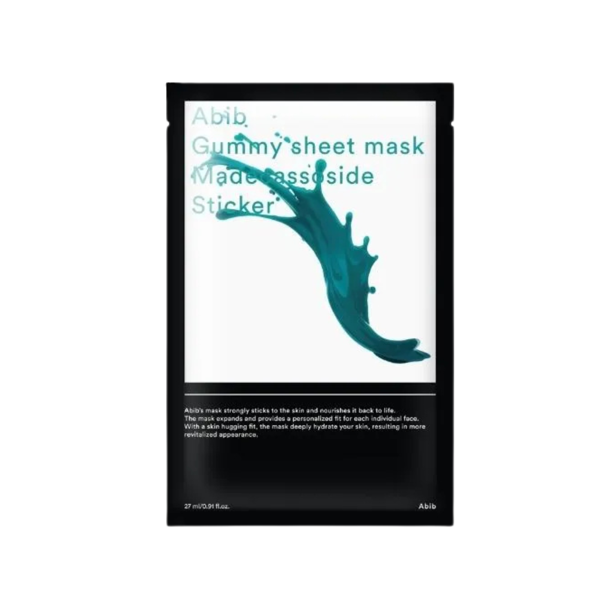 Lakštinė veido kaukė "Gummy Sheet Mask Madecassoside Sticker"