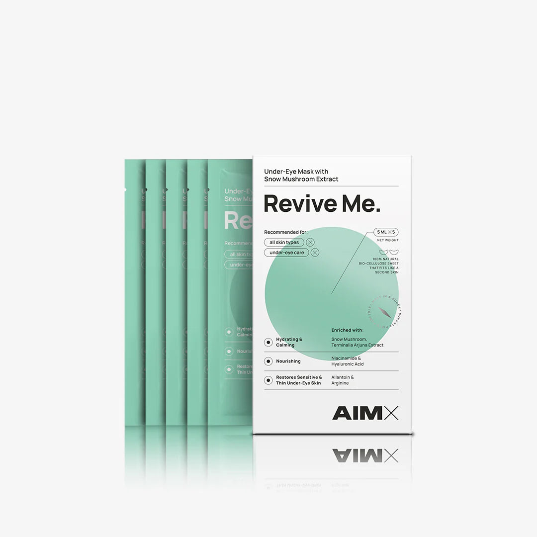 Paakių lakštinė kaukė su hialuronu "REVIVE ME"