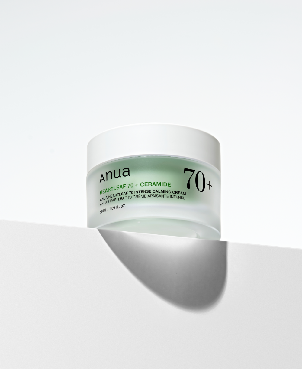 Raminamasis veido kremas "Heartleaf 70% Intense Calming Cream", 50 ml