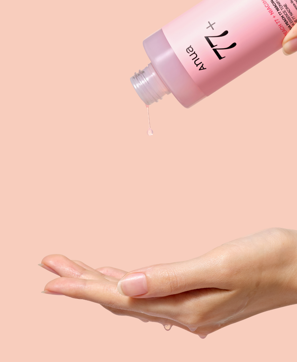 Drėkinamasis veido tonikas su persikų ekstraktu "Peach 77% Niacin Essence Toner, 250 ml