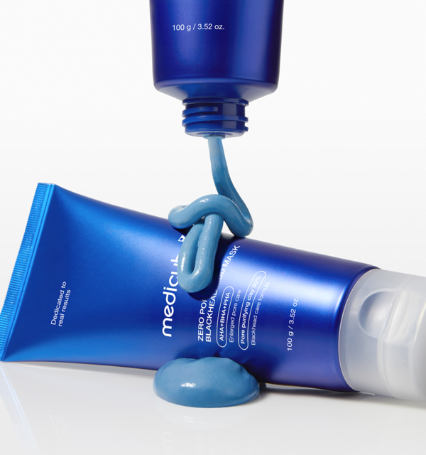 Valomoji veido kaukė su moliu "Zero Pore Blackhead Mud Mask", 100 g