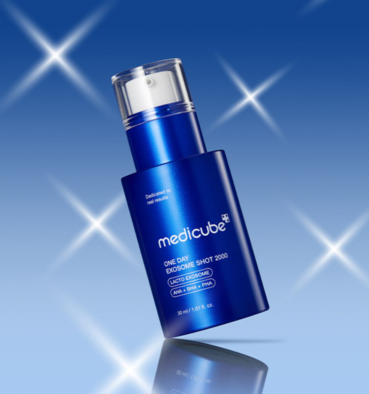 Poras sutraukiantis veido serumas su mikroadatėlėmis "One Day Exosome Shot Pore Ampoule 2000", 30 ml