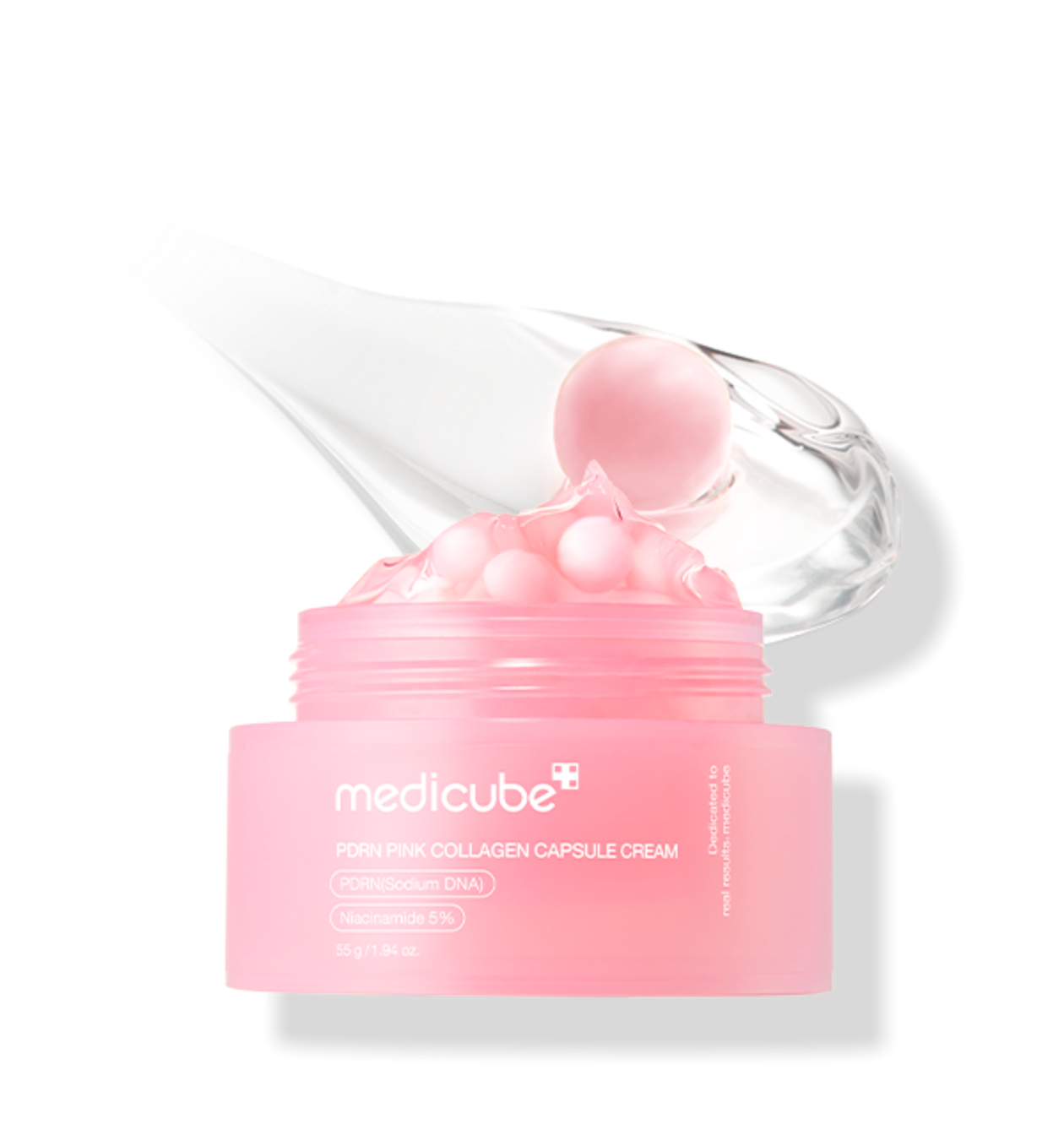 Veido kremas su kolagenu "PDRN Pink Collagen Capsule Cream", 55 g