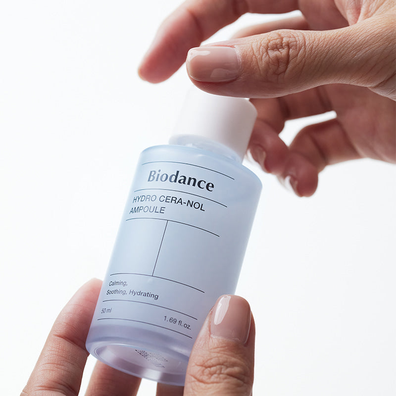 Drėkinamoji veido ampulė "Hydro Cera-nol Ampoule", 50 ml